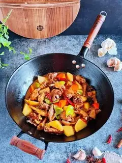 Make Homemade potato chicken step 9