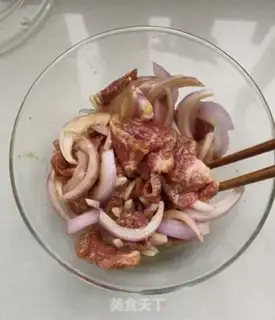 Make Onion beef step 3