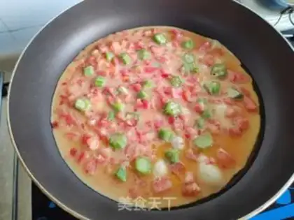 Make Tomato omelet sandwich step 6