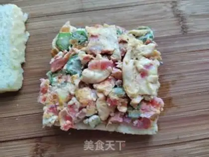 Make Tomato omelet sandwich step 8