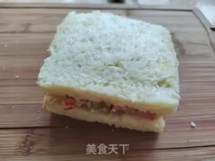 Make Tomato omelet sandwich step 9