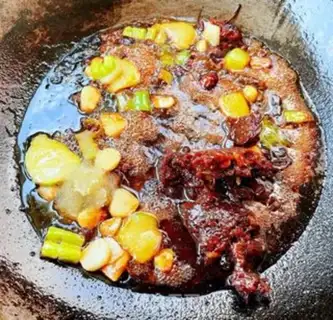 Make Spicy four-season beans step 4