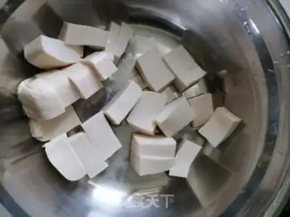 Make Crab mushroom tofu soup step 3