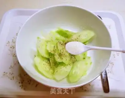 Make Black pepper and cucumber step 4