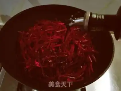 Make Scrawny sauce, red head step 8