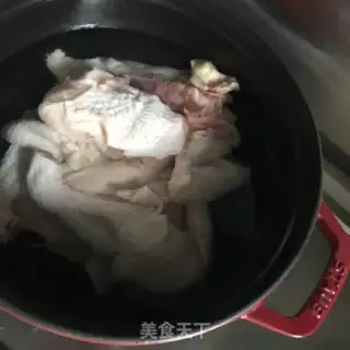 Make The cold hand tore the chicken step 2