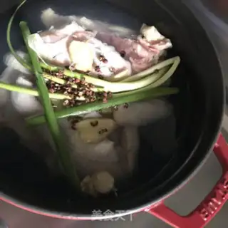 Make The cold hand tore the chicken step 3