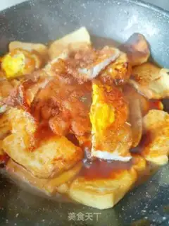 Make Tofu fried eggs step 5