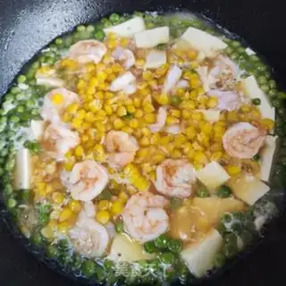 Make Shrimp tofu step 7