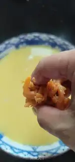 Make Shrimp eggs step 5