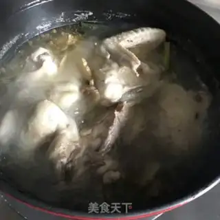 Make The cold hand tore the chicken step 7
