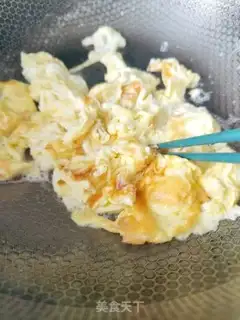 Make Smelt fried eggs step 6