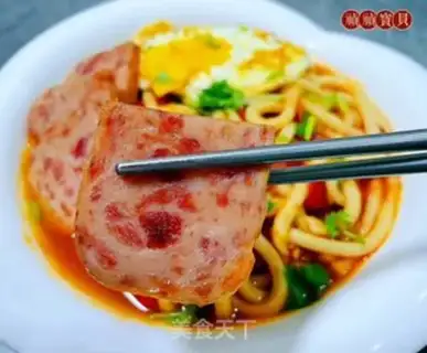 Make Tomato lunch and eggnog noodles step 13