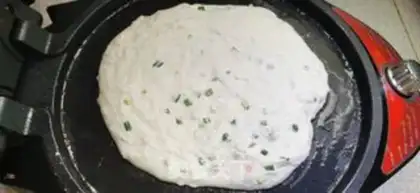 Make Onion waffles step 4