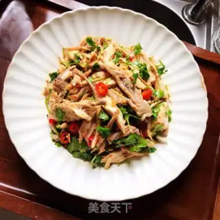 Make The cold hand tore the chicken step 14