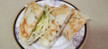 Make Onion waffles step 8