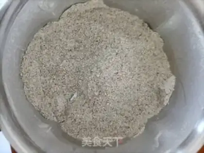 Make Red bean powder step 5