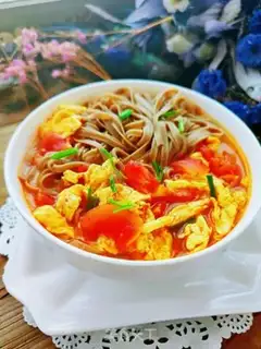 Make Tomato egg noodle step 14