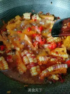 Make Shrimp-tailed corn step 6