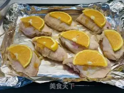 Make Orange chicken wings step 1