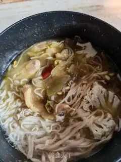 Make Sourfish noodles step 2