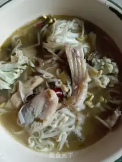 Make Sourfish noodles step 4