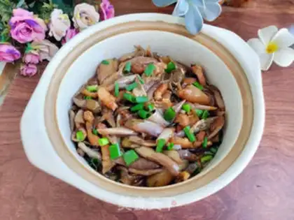 Make A five-flower eggplant fan step 11