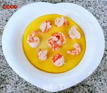 Make Fried shrimp steamed eggs step 9