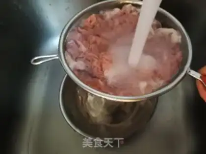 Make Boiled beef chips step 1