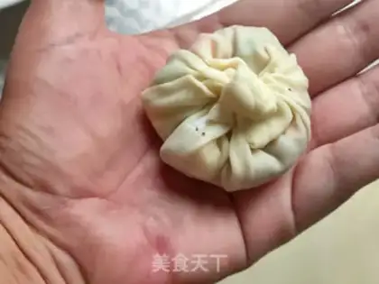Make Shrimp crystal bag step 7