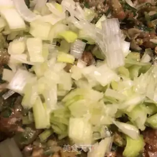 Make Celery on the side of a scallop step 8