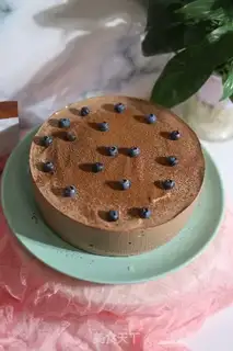 Make Chocolate mousse cake step 15