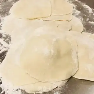 Make Celery on the side of a scallop step 11