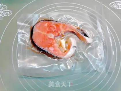 Make Fried salmon step 1