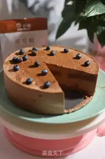 Make Chocolate mousse cake step 16