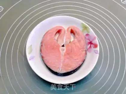Make Fried salmon step 2
