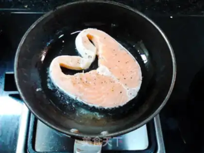 Make Fried salmon step 5