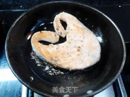 Make Fried salmon step 6