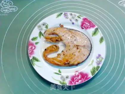 Make Fried salmon step 7