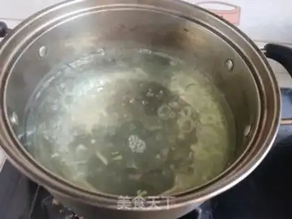 Make Garlic sesame sauce and eggplant step 2