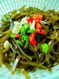 Make Fried seaweed step 1