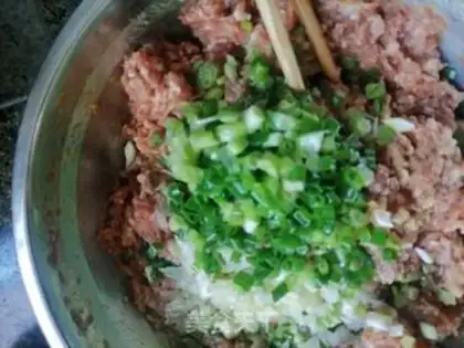 Make Pork dumplings step 4