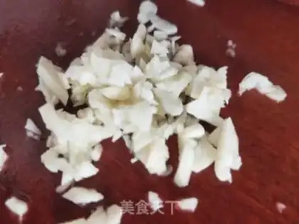 Make Garlic sesame sauce and eggplant step 8
