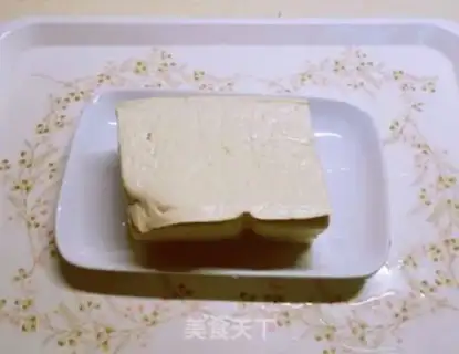 Make Sesame sauce and tofu step 0
