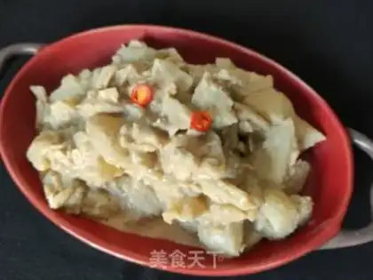 Make Garlic sesame sauce and eggplant step 10
