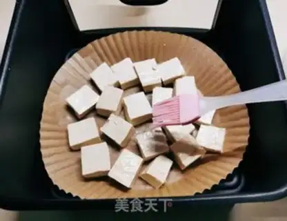 Make Sesame sauce and tofu step 3