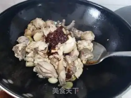 Make Frozen chicken with mushrooms step 7