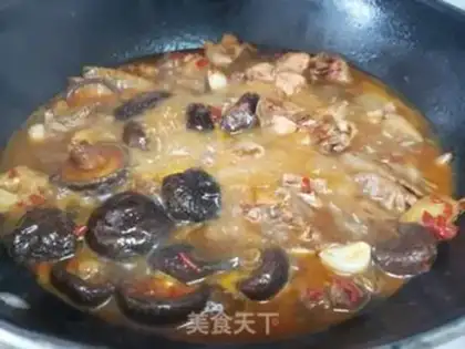 Make Frozen chicken with mushrooms step 10