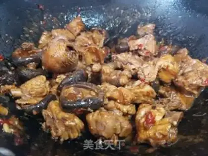 Make Frozen chicken with mushrooms step 11