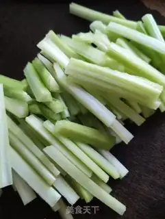 Make The celery is fried step 2
